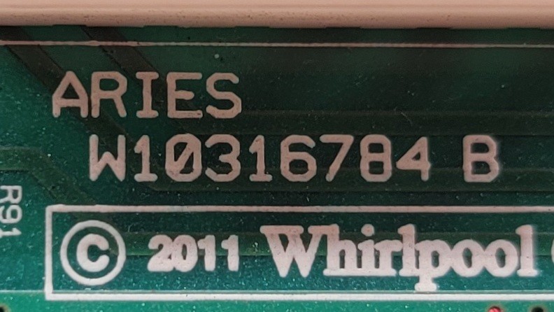 Genuine Refrigerator Whirlpool Control Board Part#W10583022