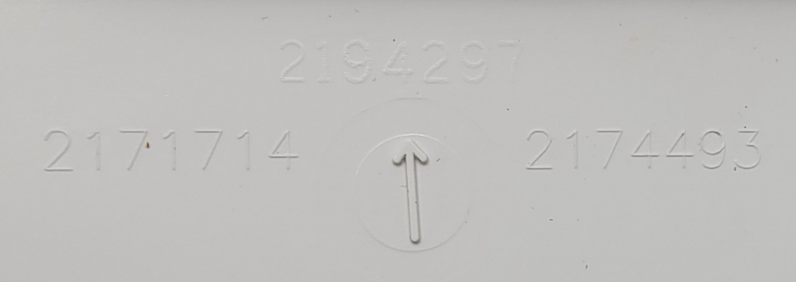 Genuine Refrigerator Kitchen Aid Quick Freeze Shelf Part#2171714