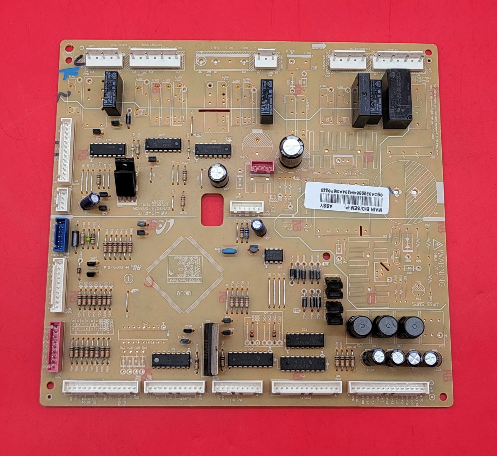 Genuine Refrigerator Samsung Control Board Part#DA92-00384M
