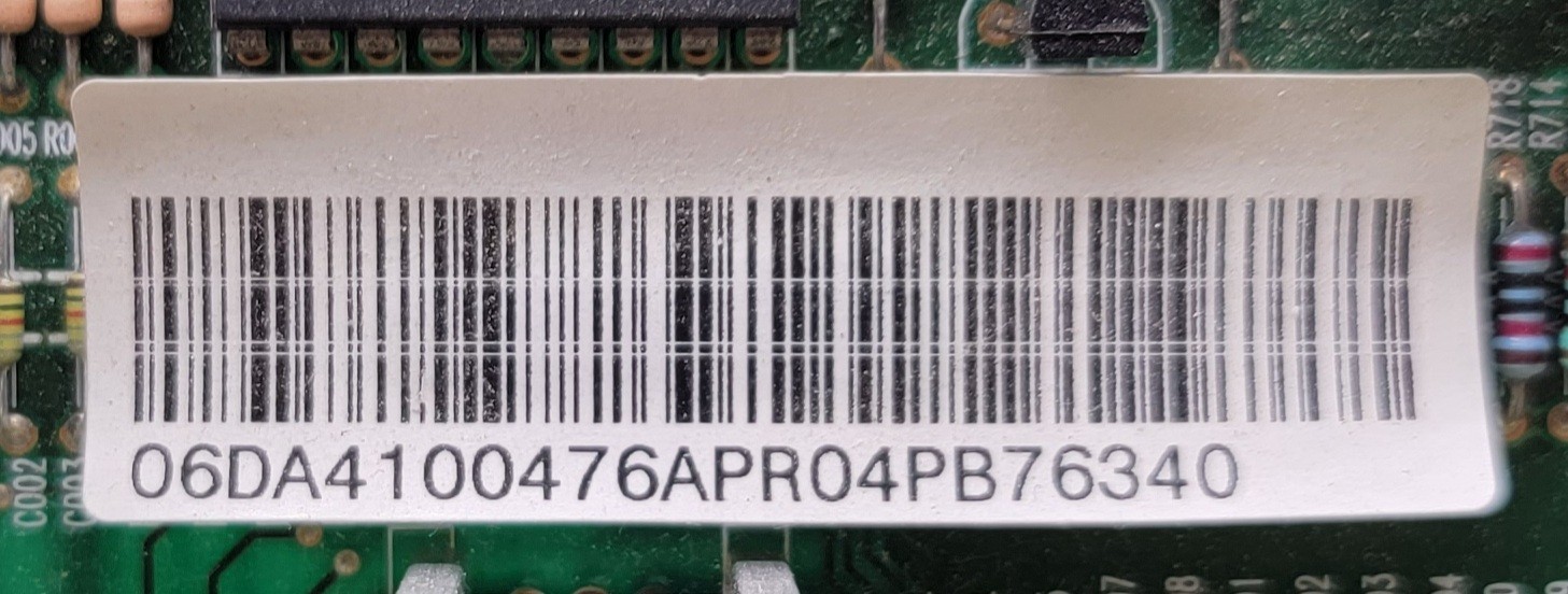 Genuine Refrigerator Samsung Control Board Part#DA41-00476A