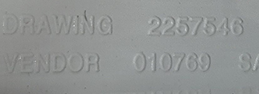 Genuine Refrigerator Kitchen Aid Drawer Part#2257546