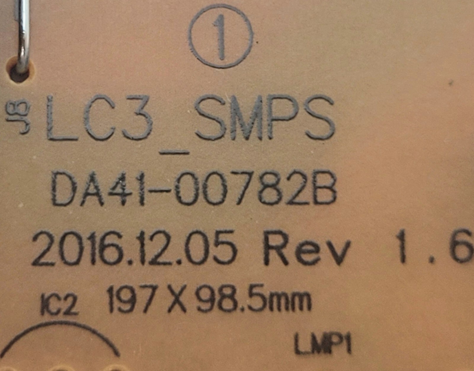 Genuine Refrigerator Samsung Circuit Board Part#DA9200215R