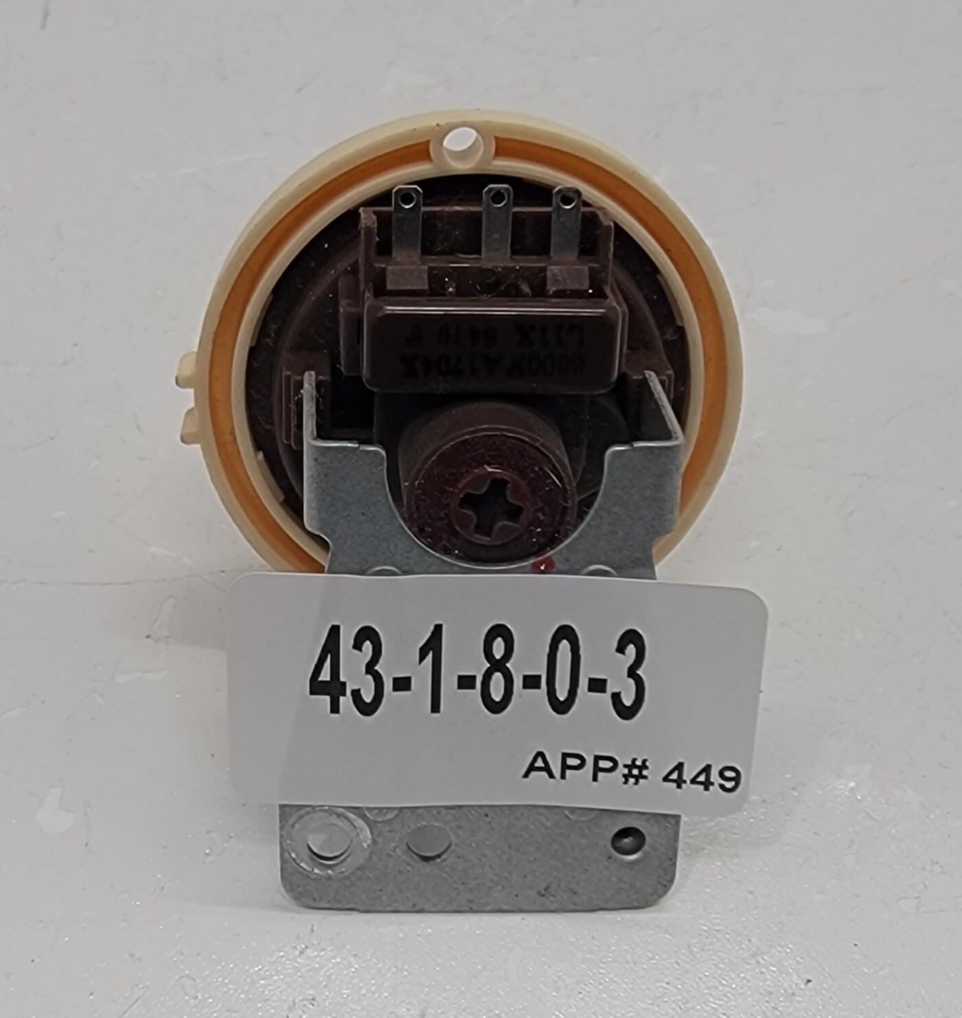 Genuine Washer LG Pressure Switch Part#6600FA1704X