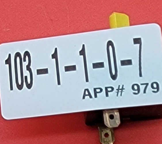 Genuine Dryer GE Switch Part#234D2342P003