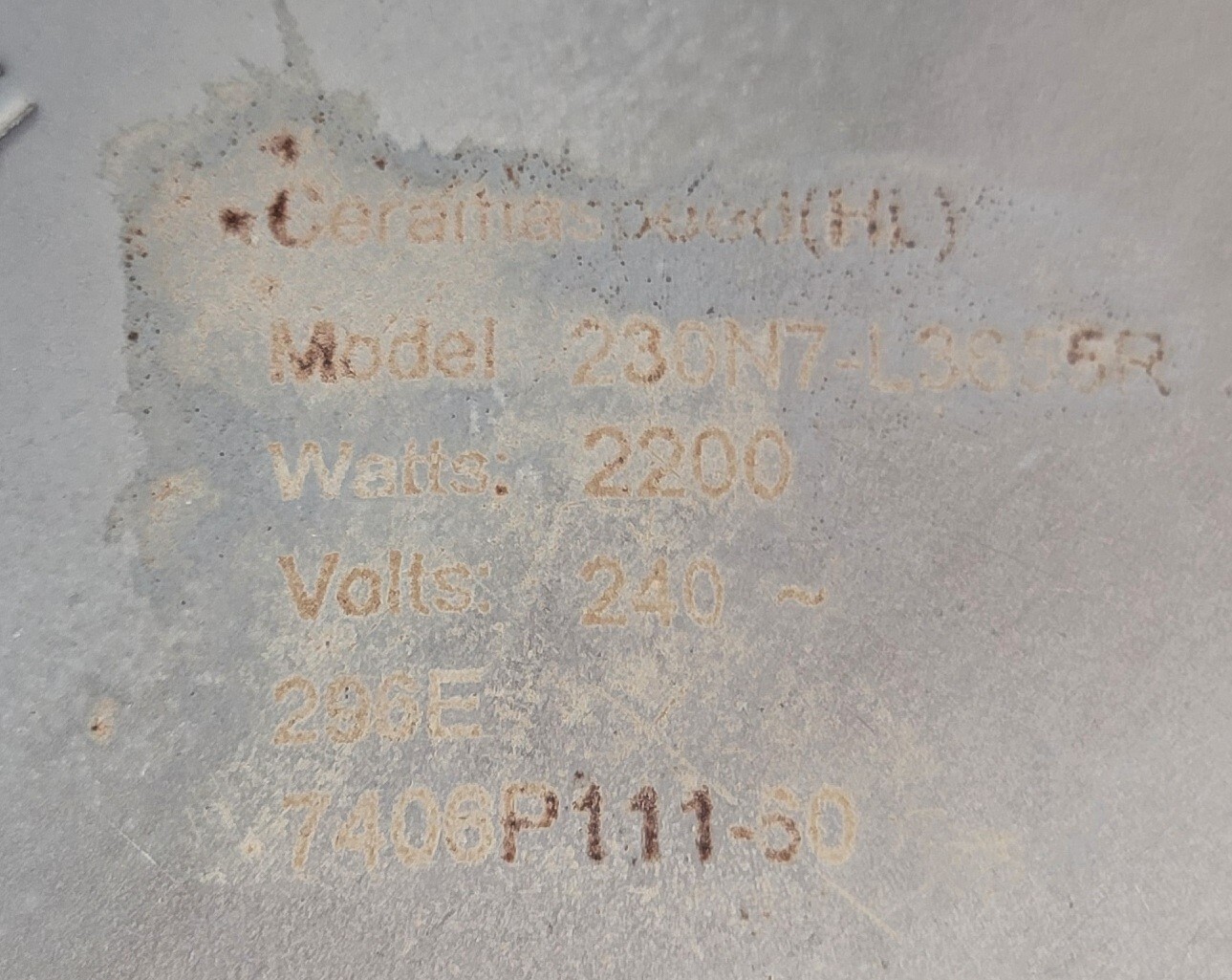 Genuine Oven/Microwave Magic Chef Surface Element Part#7406P111-50 74001012