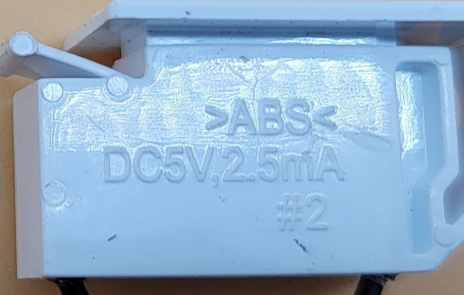 Genuine Refrigerator LG Magnet Switch Part#DC5V,2.5mA