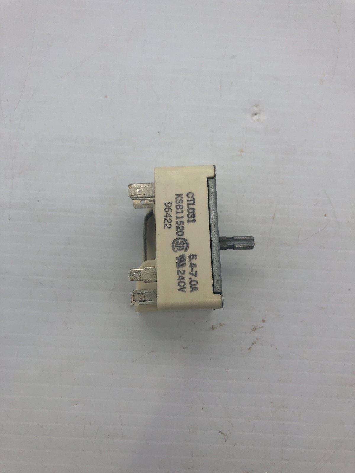Genuine GE Range Oven Infinite Switch Part# KS812520