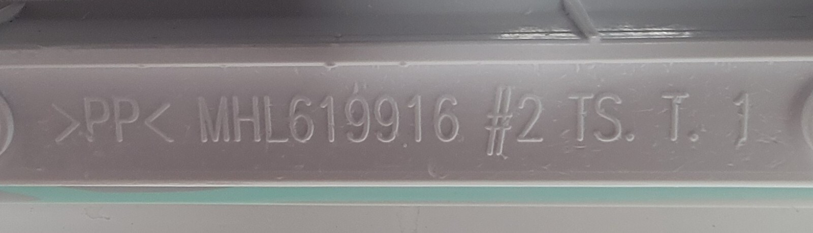 Genuine Refrigerator LG Glass Shelf Part#MHL619916