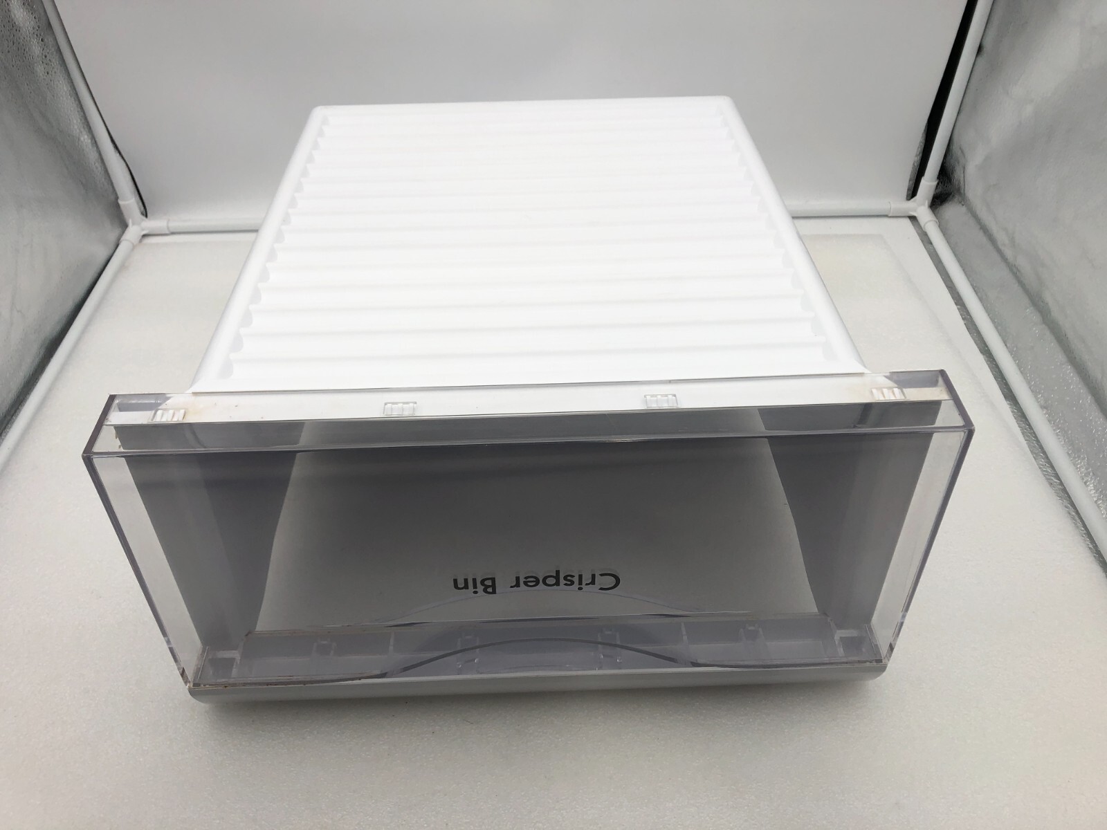 Genuine Refrigerator Acrylic Panel Crisper Drawer Bin Part#301119900
