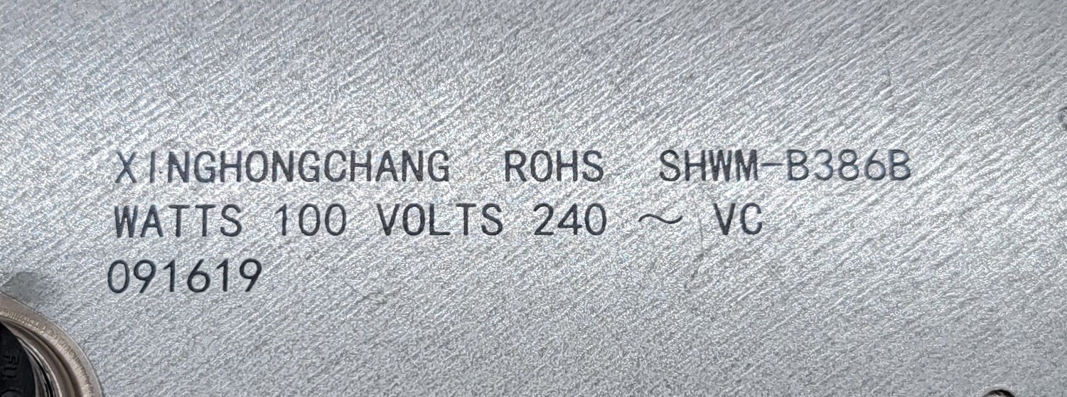 Genuine Oven Samsung Warming Element Part#SHWM-B386B