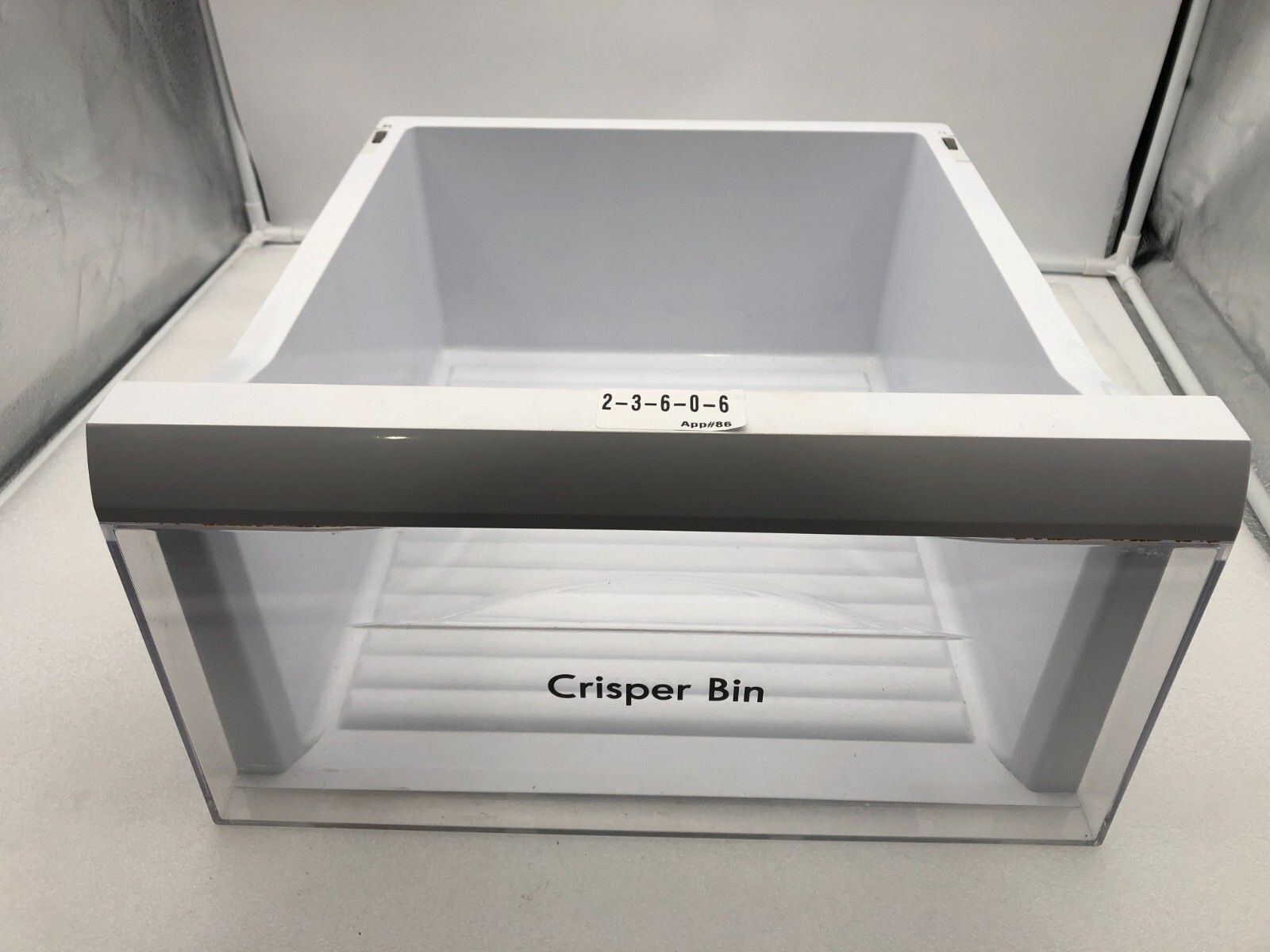 Genuine Refrigerator Acrylic Panel Crisper Drawer Bin Part#301119Q00