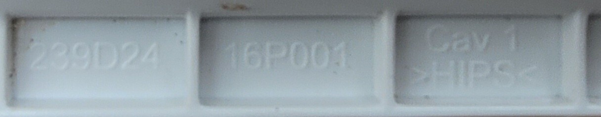 Genuine Refrigerator GE Crisper Drawer Part#239D2416P002