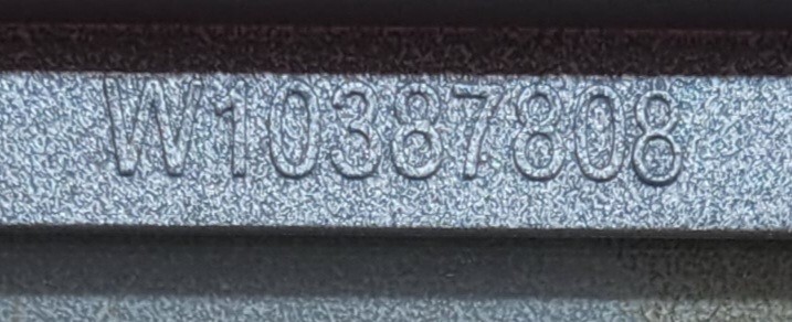 Genuine Refrigerator Whirlpool Glass Shelf Part#W10387808