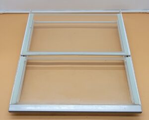 Genuine Refrigerator Whirlpool Sliding Glass Shelf Part#W10387814