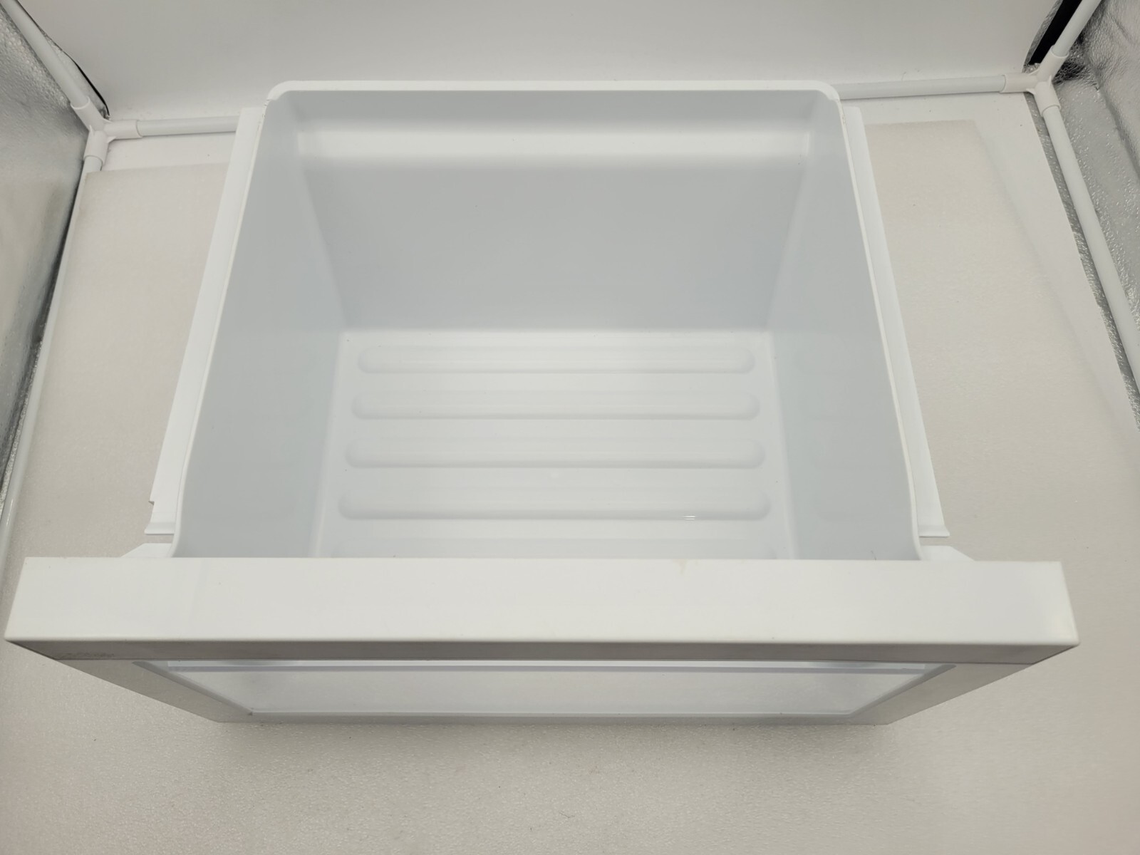 Genuine Refrigerator Acrylic Panel Crisper Drawer Bin Part#V10119219