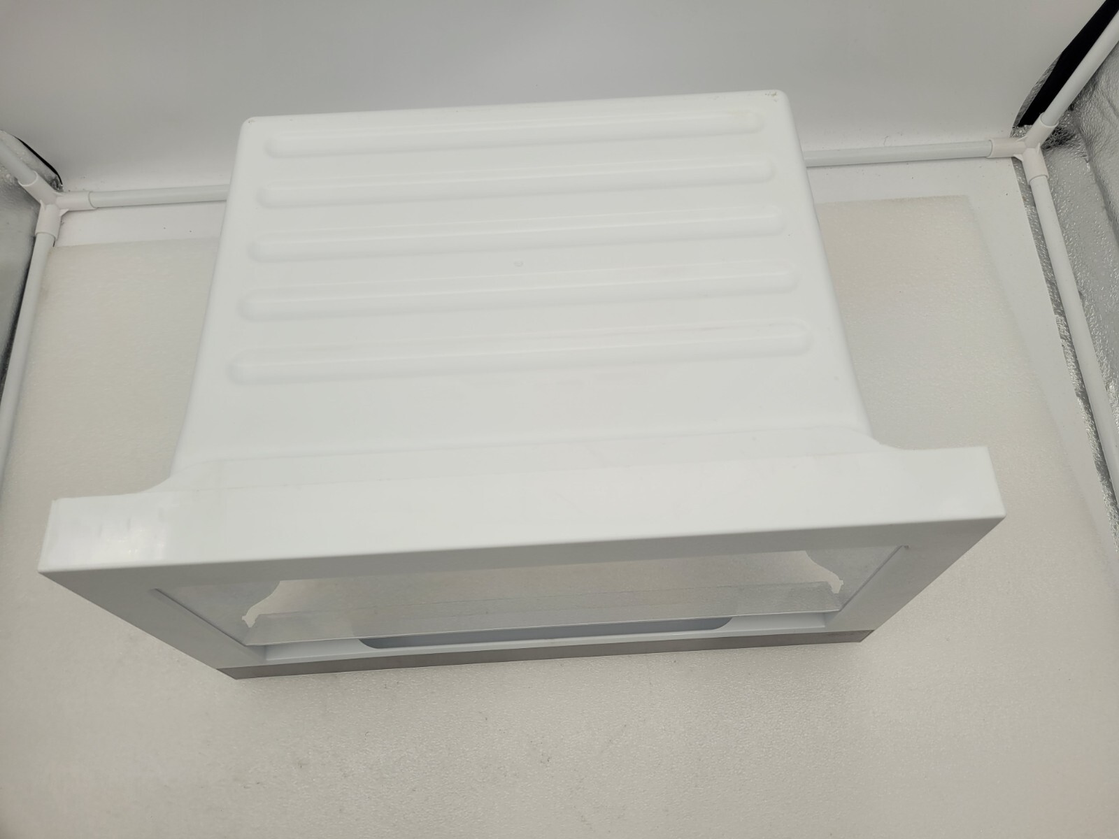 Genuine Refrigerator Acrylic Panel Crisper Drawer Bin Part#V10119219
