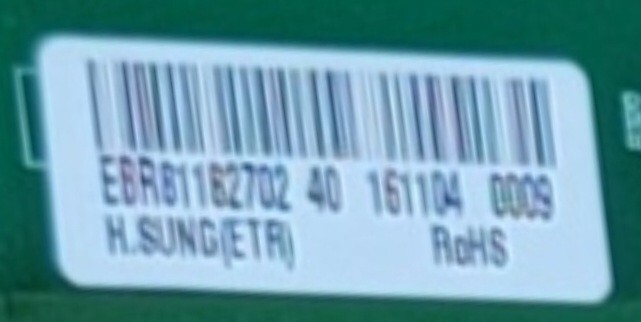 Genuine Refrigerator Kenmore Control Board Part#EBR81162702