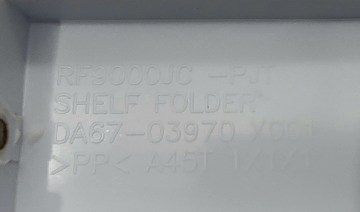 Genuine Refrigerator Samsung Folding Shelf Part#DA67-03970