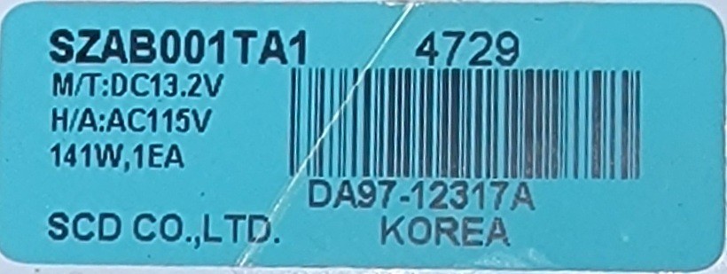Genuine Refrigerator Samsung Ice Maker Part#DA97-12317A