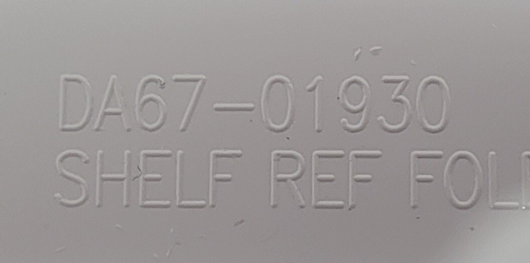 Genuine Refrigerator Samsung Folding Shelf Part#DA67-01930