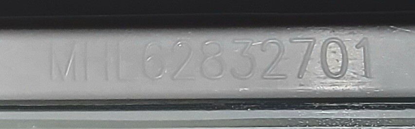 Genuine Refrigerator LG Folding Cantilever Shelf Part#MHL62832701