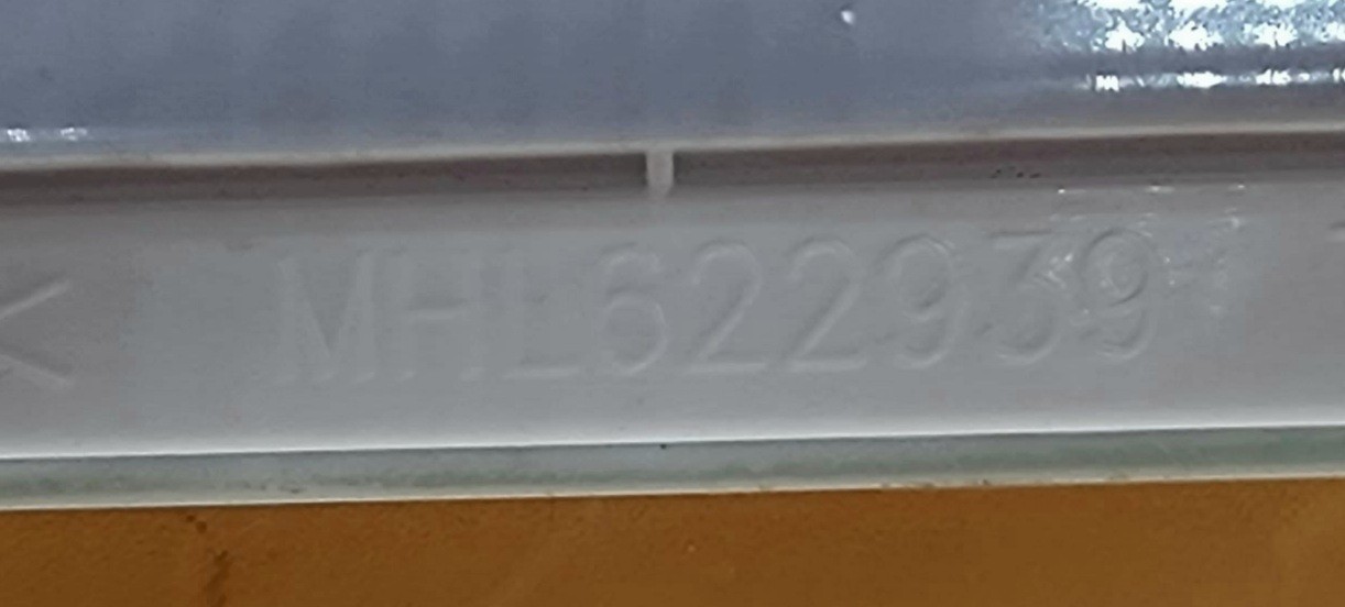Genuine Refrigerator LG Glass Shelf Part#MHL622939