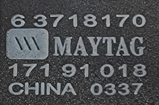 Genuine Dryer Maytag Start Switch Part#63718170