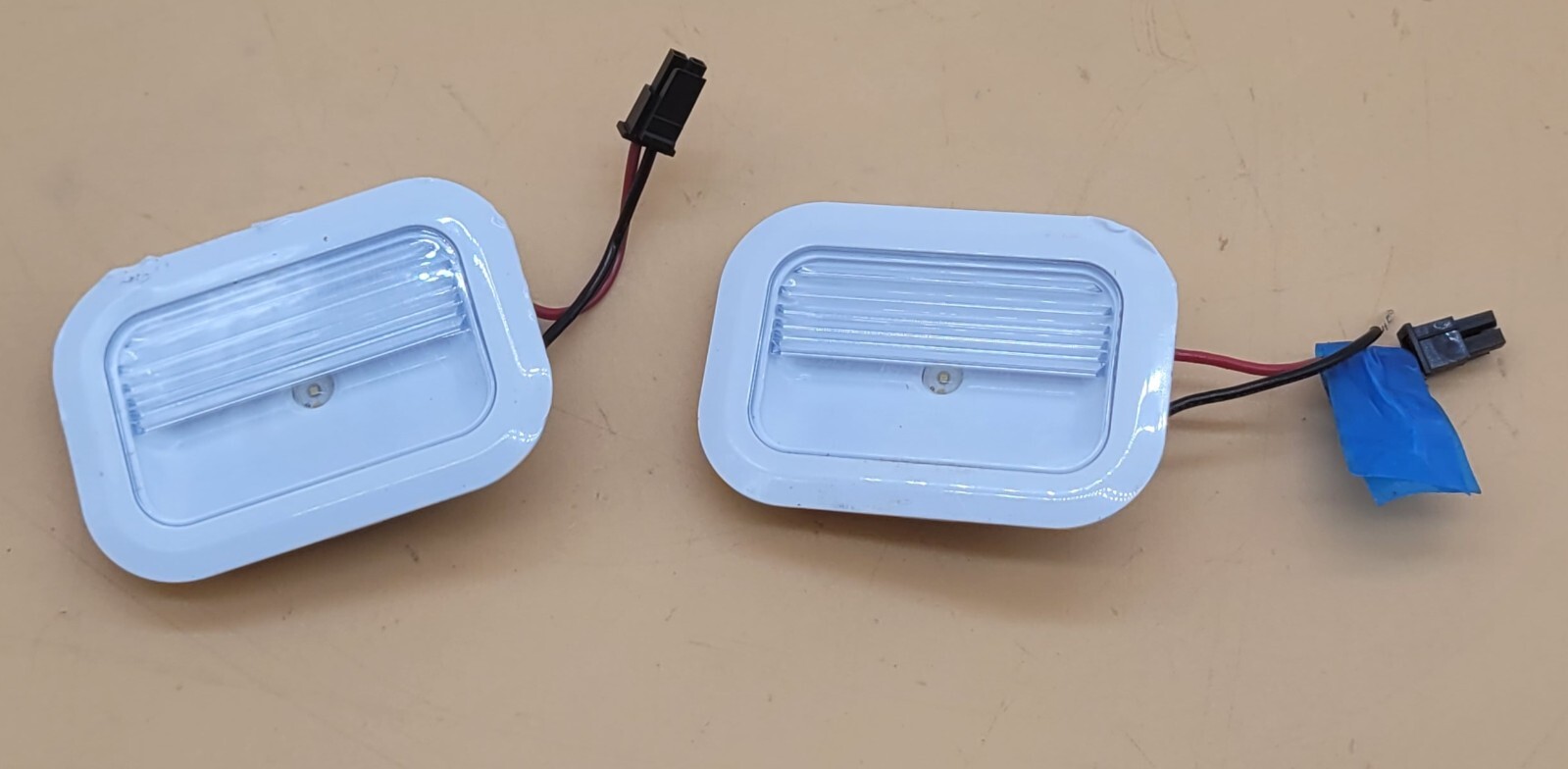 Genuine Refrigerator Kitchen Aid LED Light Module Set Part#W10412708C
