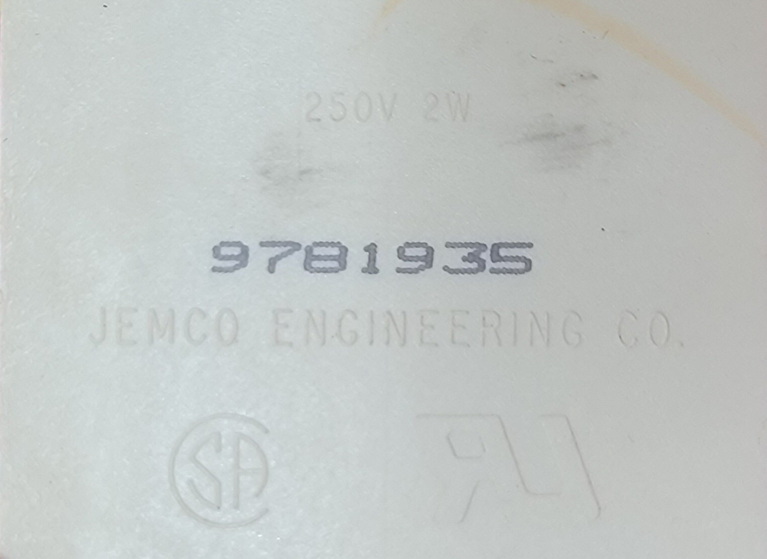 Genuine Oven Kitchen Aid Indicator Light Part#9781935
