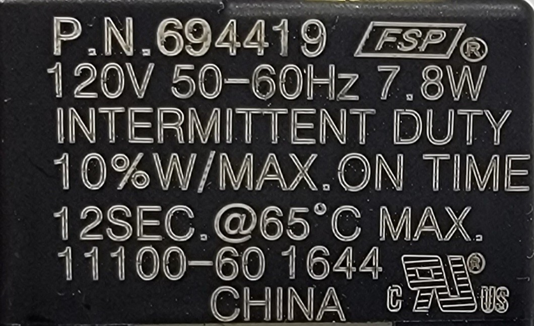 Genuine Dryer Whirlpool Buzzer Switch Part#694419