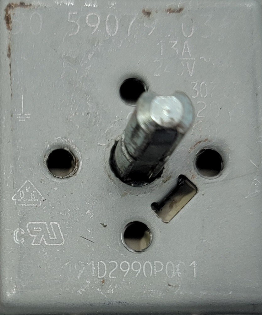 Genuine Oven GE Infinite Switch Part#191D2990P001