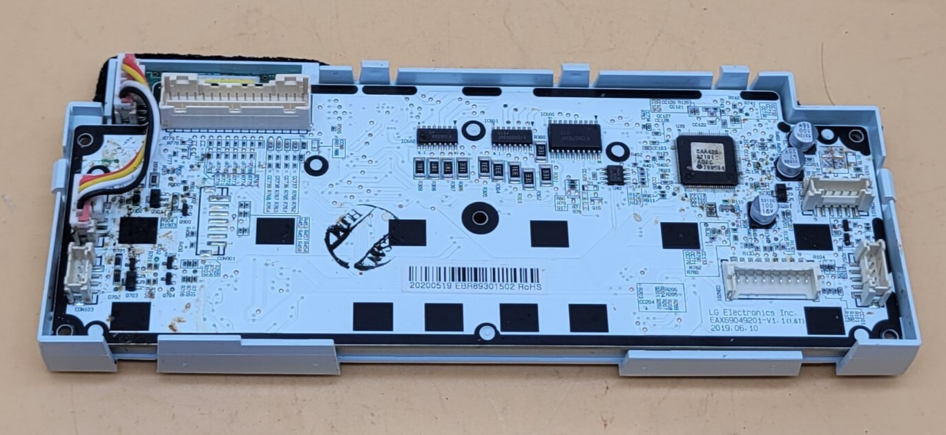 Genuine Refrigerator LG Control Board Part#EAX69049201