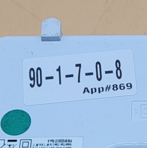 Genuine Refrigerator Kitchen Aid Inverter Control Board Part#W10356137