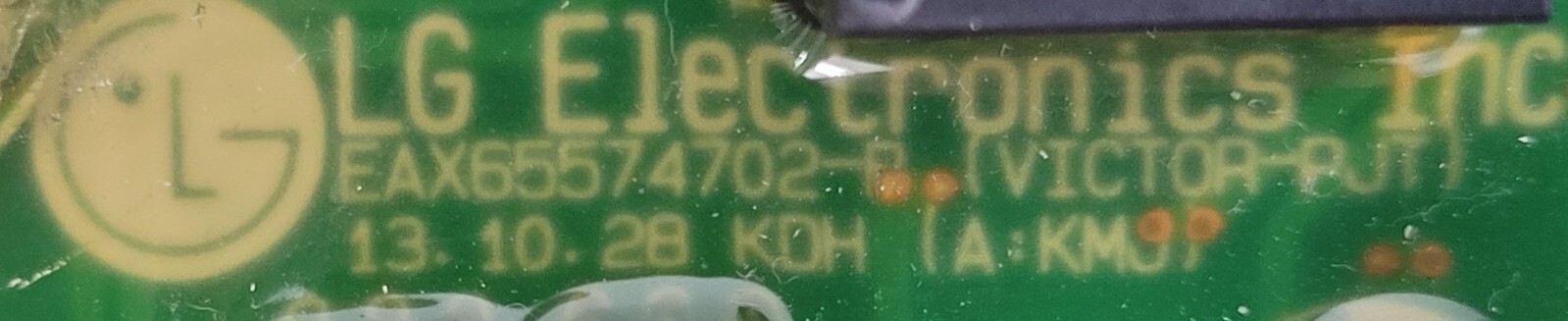 Genuine Washer LG Circuit Board Part#EBR78534104