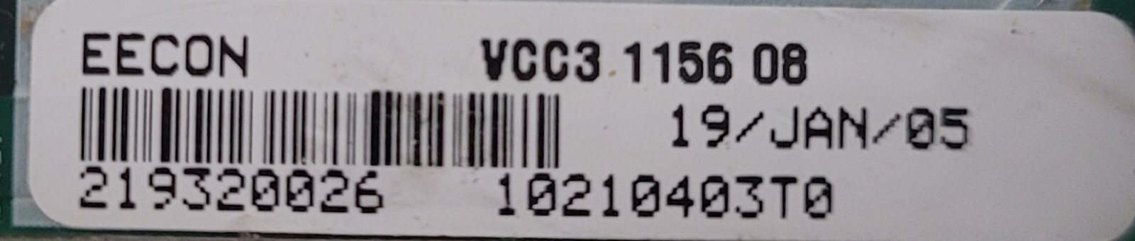 Genuine Refrigerator GE Circuit Board Part#219320026