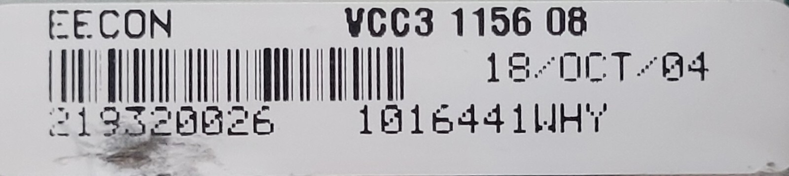 Genuine Refrigerator GE Circuit Board Part#219320026