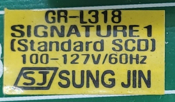 Genuine Refrigerator LG Control Board Part#EBR75234712