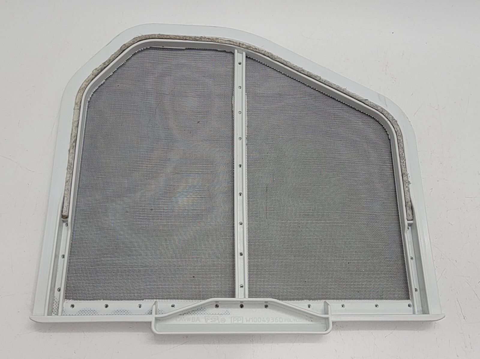 Genuine Dryer Whirlpool Lint Filter Part#W10049360
