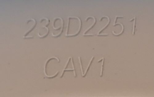 Genuine Refrigerator GE Ice Bin Part#239D2251