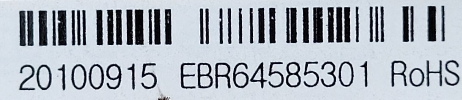 Genuine Refrigerator LG Circuit Board Part#EBR64585301