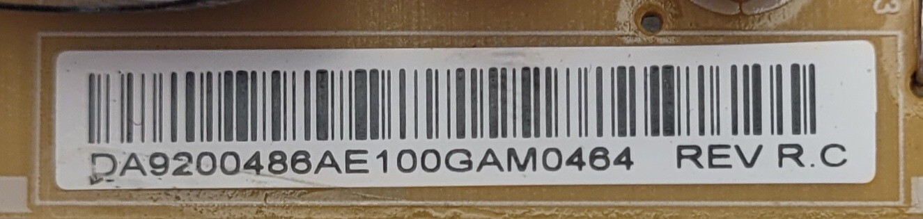 Genuine Refrigerator Samsung Circuit Board Part#DA9200486A E100GAM0464