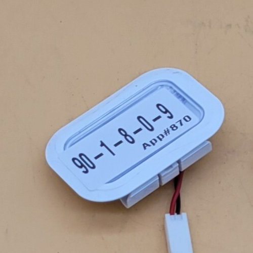 Genuine Refrigerator Whirlpool LED Light Set Part#W10809579