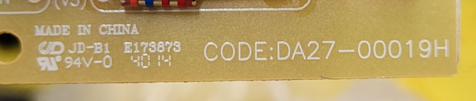 Genuine Refrigerator Samsung Noise Filter Board Part#DA27-00019H