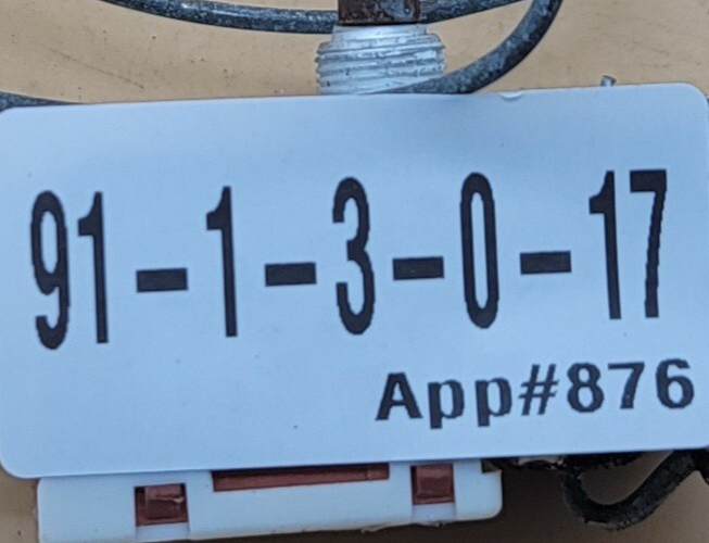 Genuine Refrigerator Whirlpool Thermostat