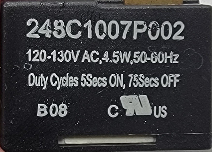 Genuine Dryer GE Buzzer Switch Part#248C1007P002