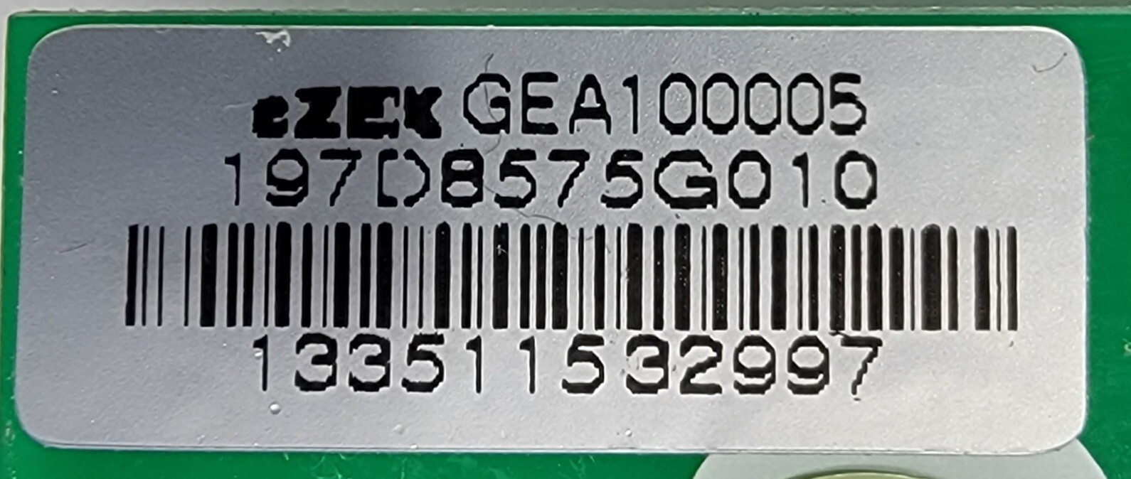 Genuine Refrigerator GE Humidity Sensor Board Part#197D8575G010