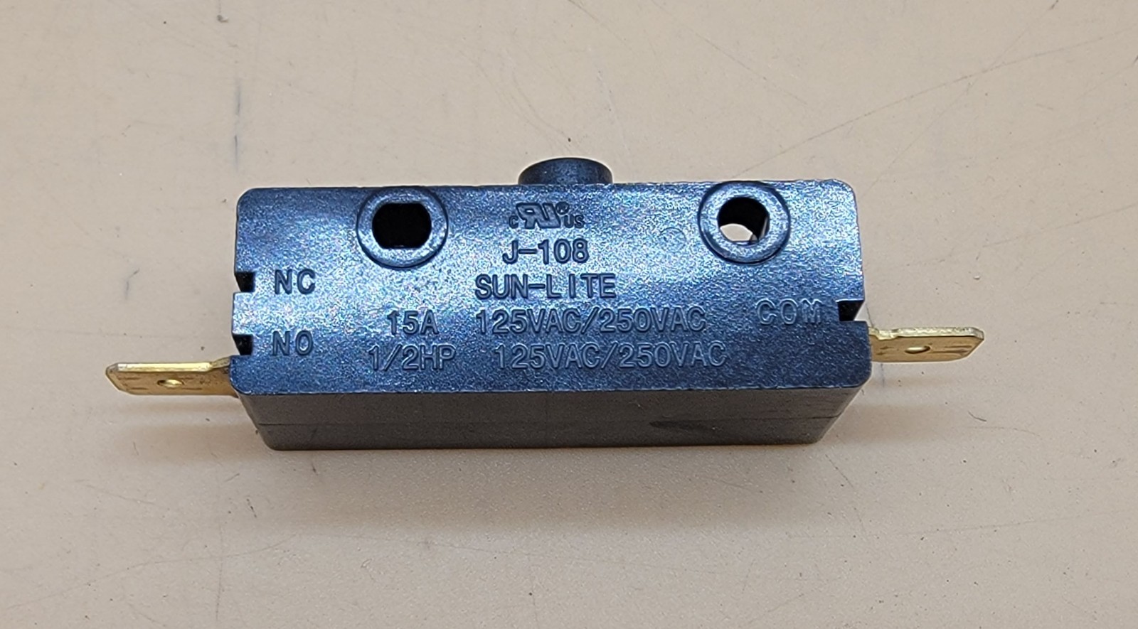 Genuine Dryer GE Micro Switch Part#J-108