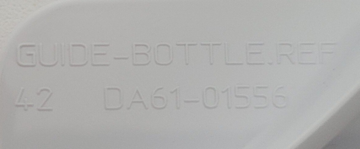 Genuine Refrigerator GE Guide-Bottle Ref Part#DA61-01553 DA61-01556
