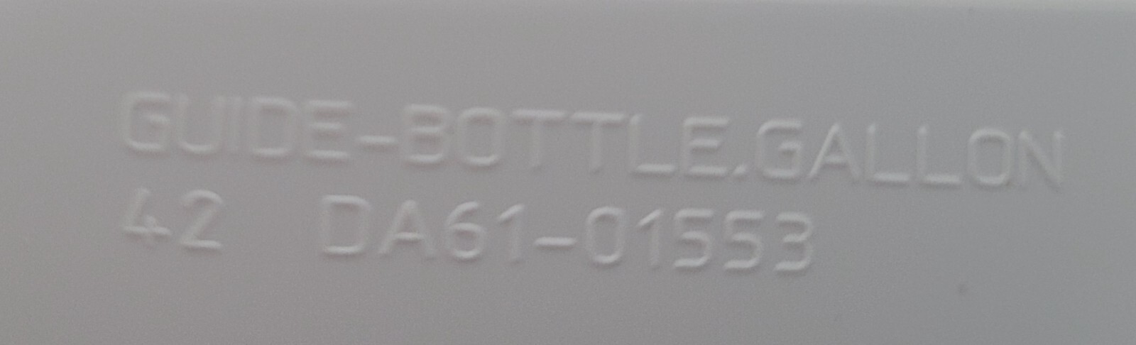 Genuine Refrigerator GE Guide-Bottle Ref Part#DA61-01553 DA61-01556