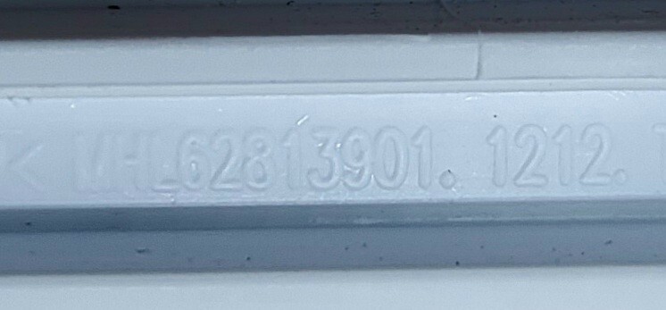 Genuine Refrigerator LG Glass Shelf Part#MHL62813901